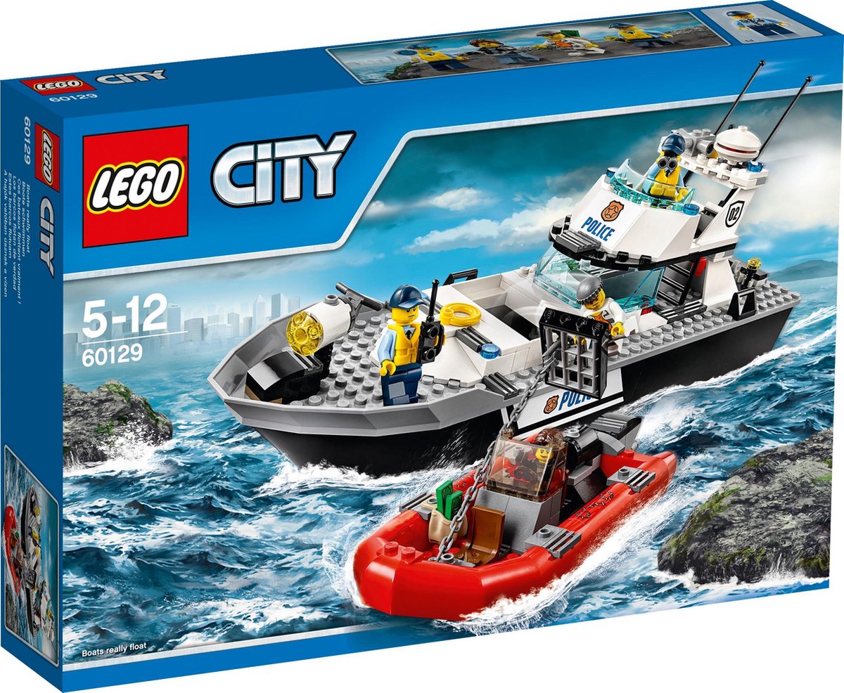 LEGO City Politie Patrouilleboot - 60129