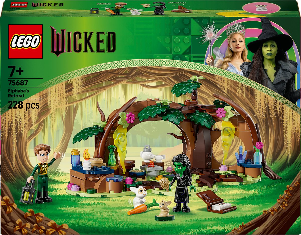 LEGO® Wicked Elphaba's Schuilhut Bouwset voor Kinderen - 75687