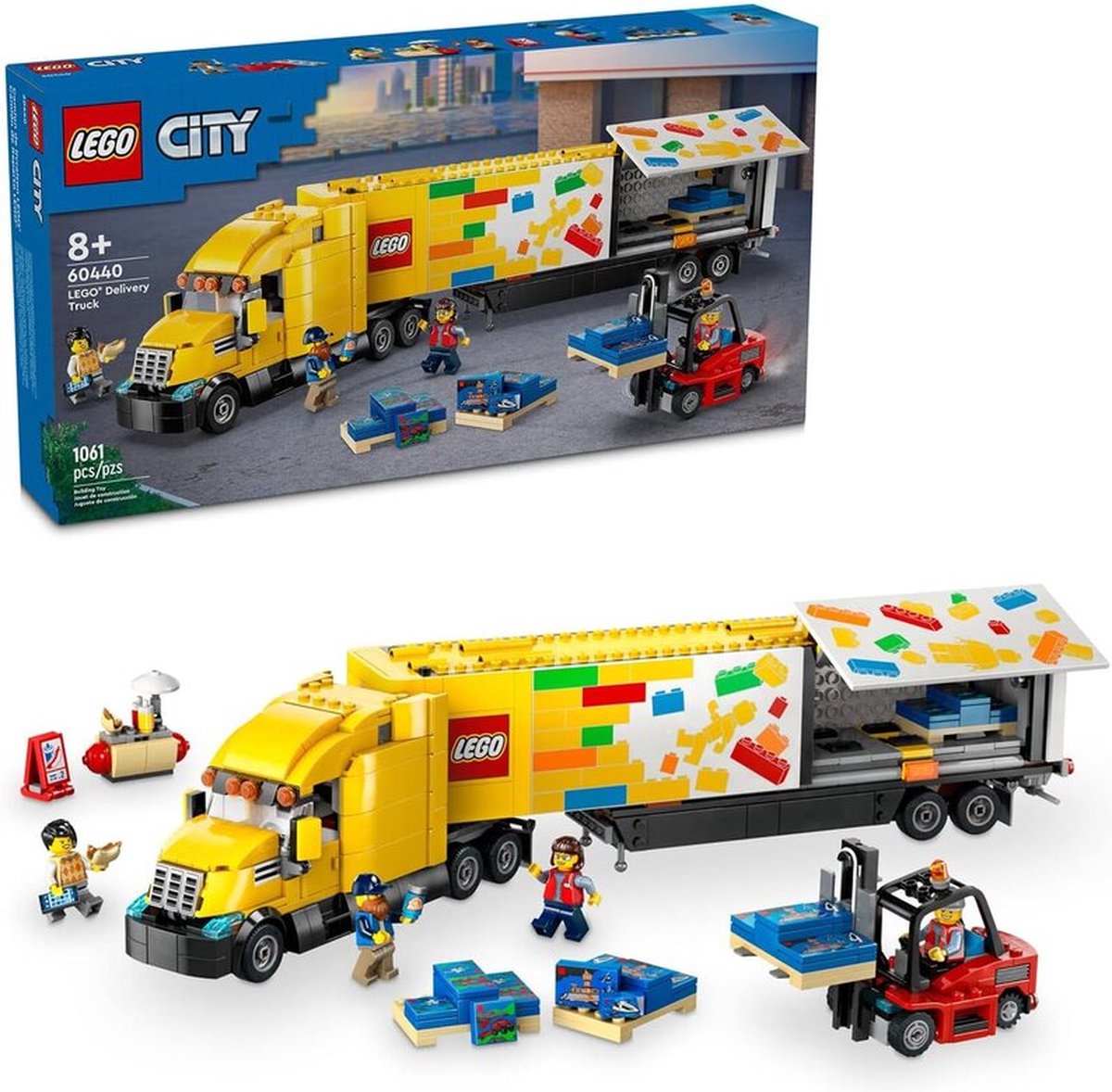 Lego City Gele vrachtwagen 60440