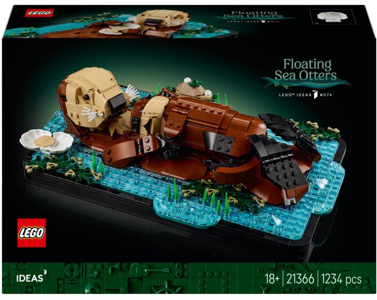 LEGO Ideas Drijvende Zeeotters - 21366