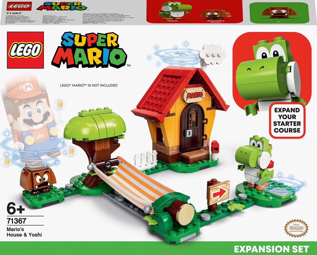 LEGO Super Mario Uitbreidingsset Mario's Huis & Yoshi - 71367