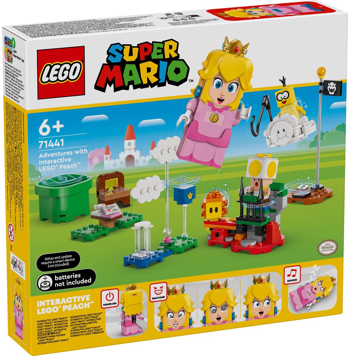 LEGO Super Mario™ - Avonturen met interactieve LEGO Peach™ - 71441