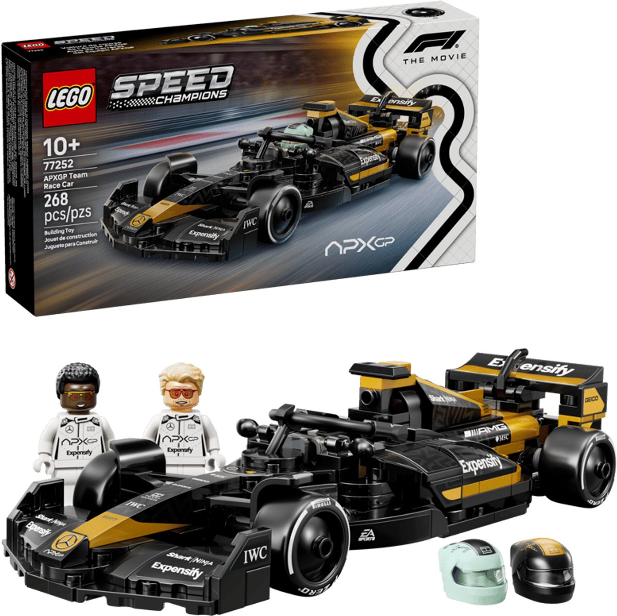 77252 LEGO Speed Champions APXGP team racewagen uit F1 The Movie