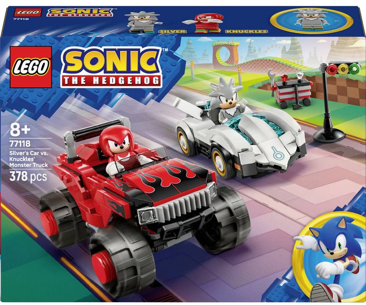LEGO® Sonic the Hedgehog 77118 Silvers auto versus Knuckles’ monstertruck (77118)