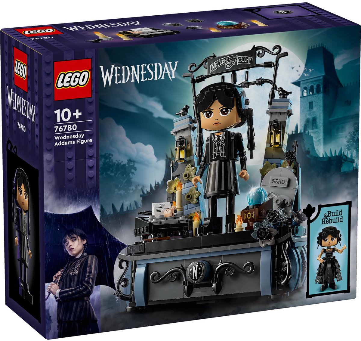 LEGO Wednesday: Wednesday Addams figuur - 76780