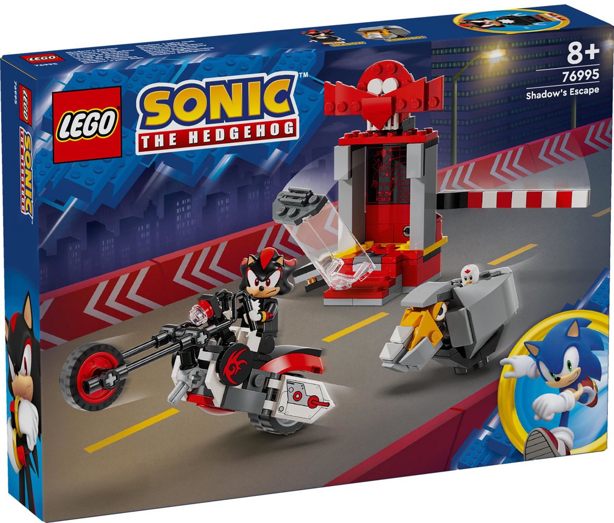 LEGO Sonic the Hedgehog Shadow the Hedgehog ontsnapping - 76995