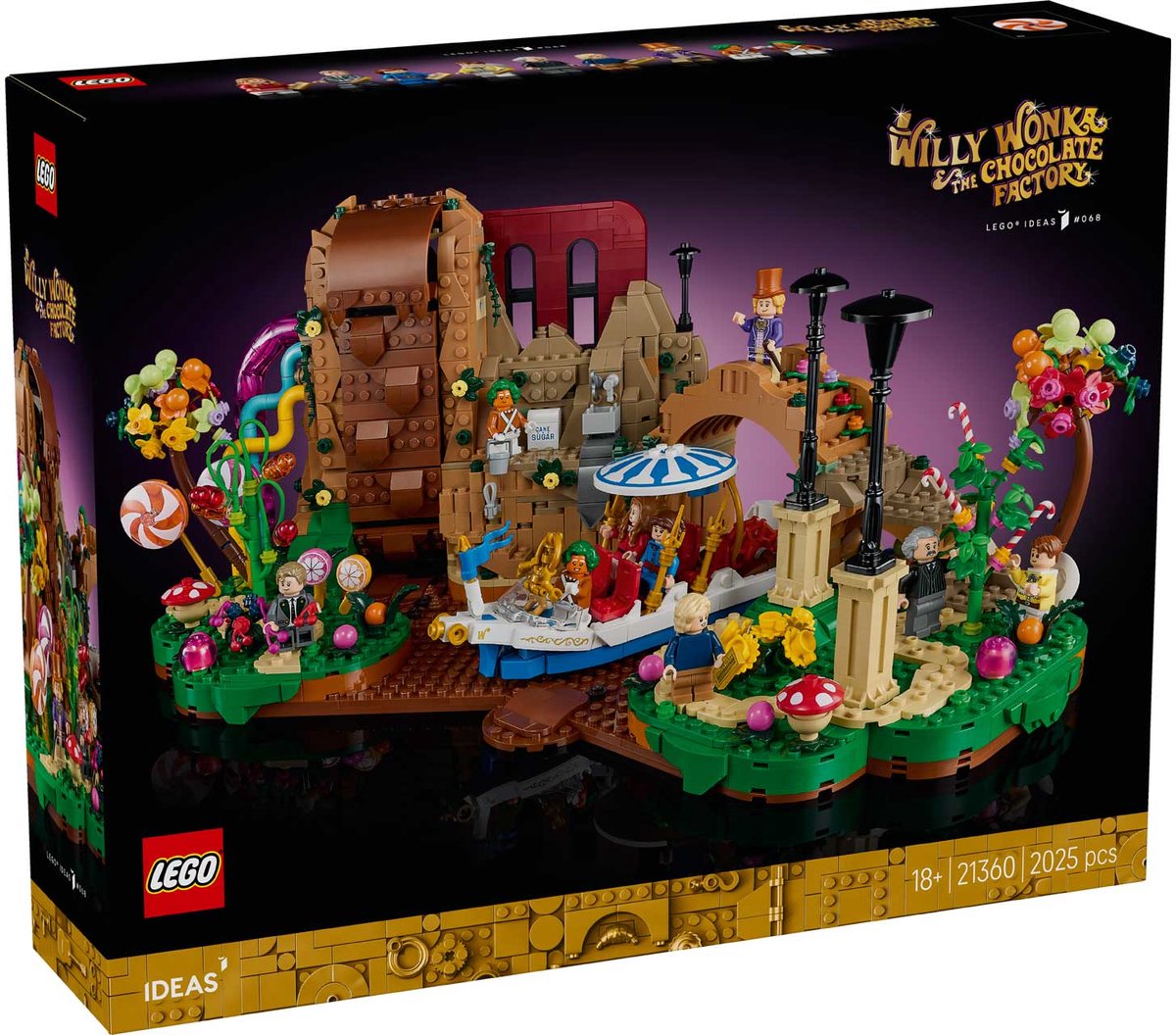 LEGO Ideas Willy Wonka en de Chocoladefabriek - 21360