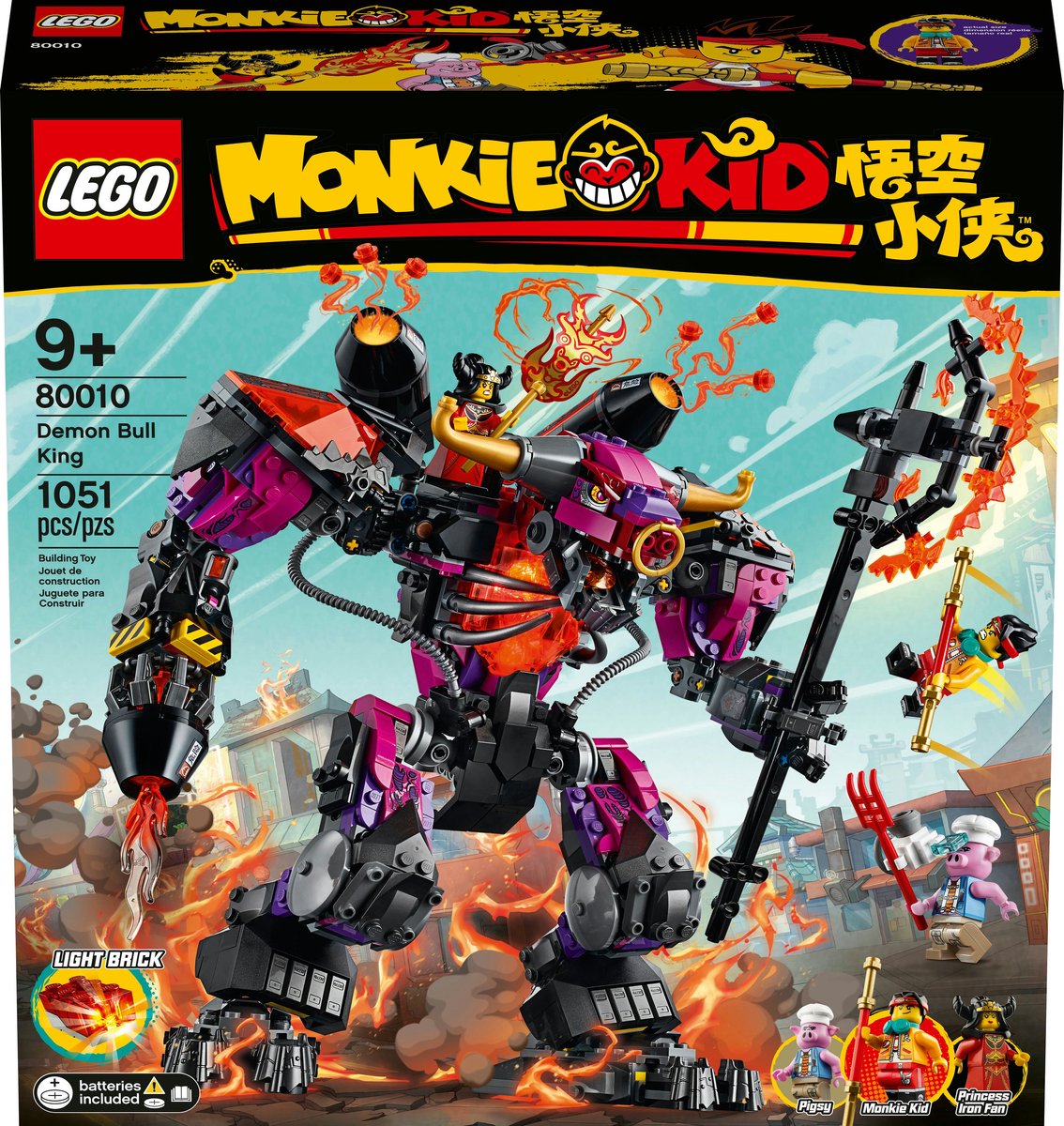 LEGO Monkie Kid™ Demon Bull King – 80010