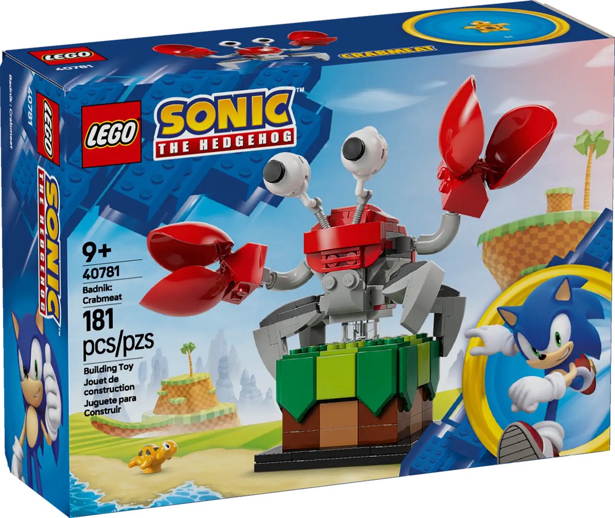 LEGO 40781 Sonic the Hedgehog - Badnik: Crabmeat