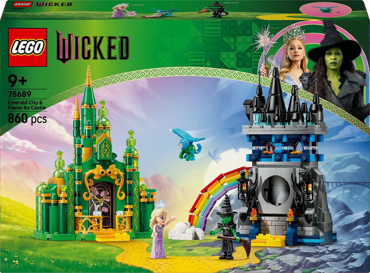 LEGO® Wicked Emerald City en Kiamo Ko Kasteel, Bouwset - 75689