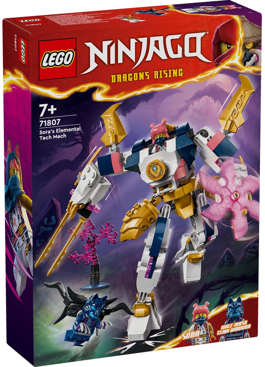LEGO NINJAGO Sora's elementaire techmecha - 71807