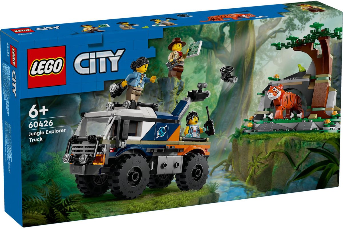 LEGO City Jungleonderzoekers: offroad truck 60426