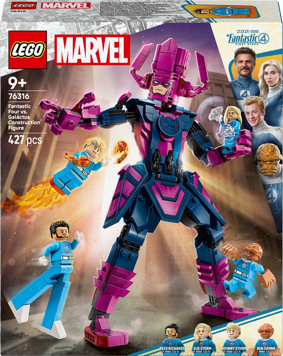 LEGO 76316 Marvel - Fantastic Four vs. Galactus bouwfiguur