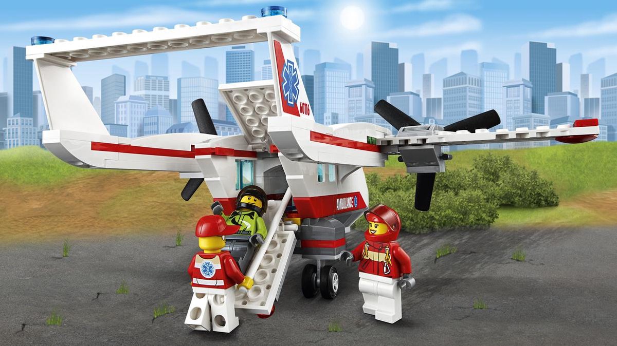 LEGO City Ambulancevliegtuig  - 60116