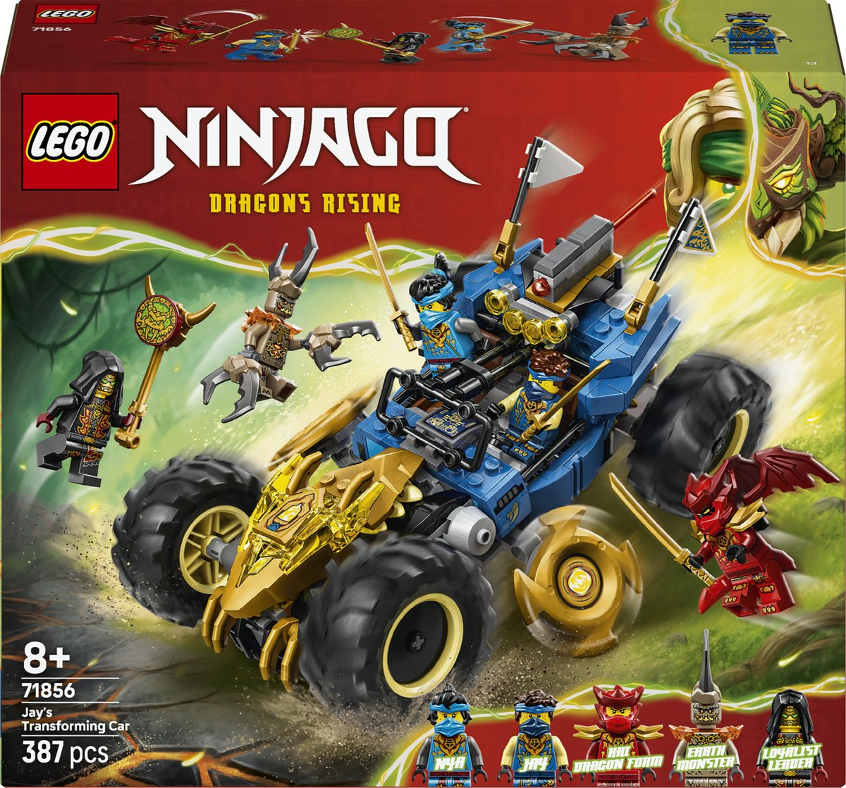 LEGO® NINJAGO 71856 Jays Transformation Flite
