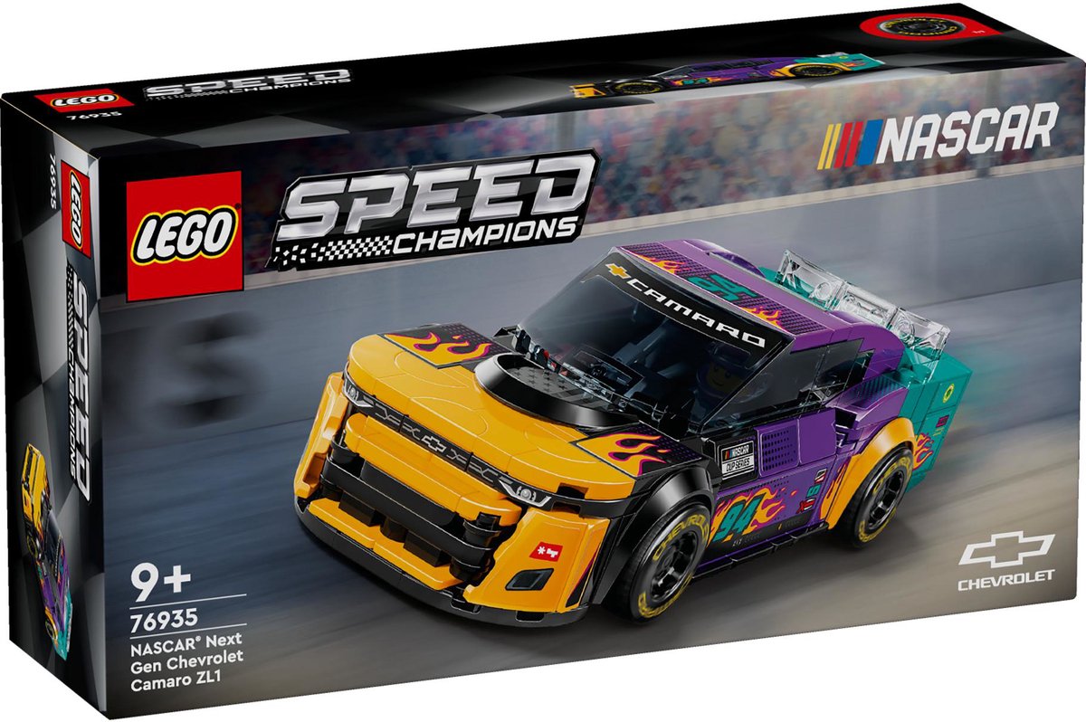 LEGO® Speed Champions - NASCAR® Next Gen Chevrolet Camaro ZL1 - 76935