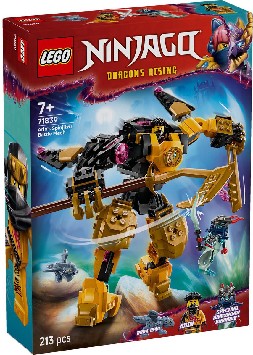 LEGO® NINJAGO® Arins Spinjitzu Strijdmecha Speelgoed - 71839