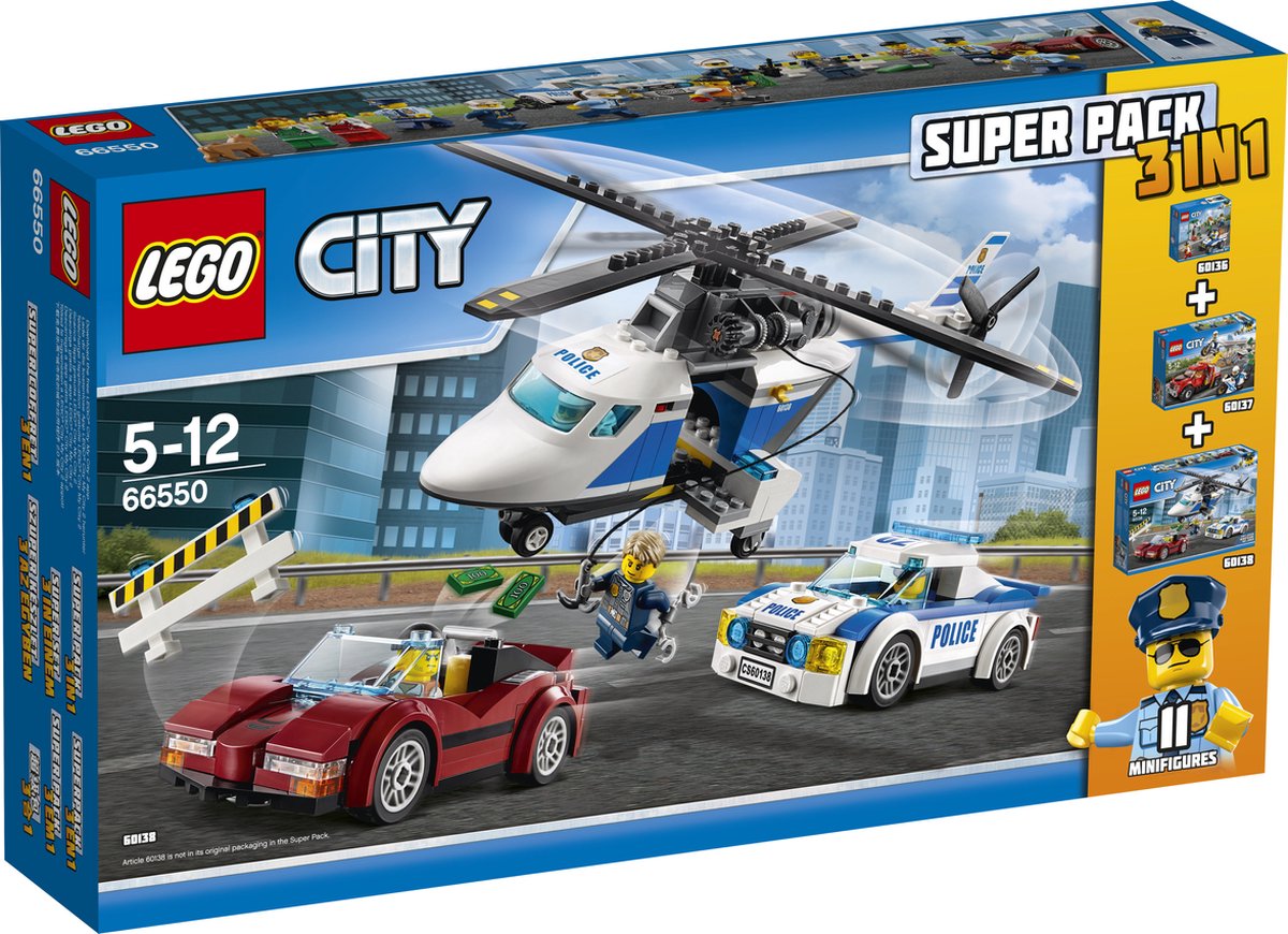 LEGO City Politie Value Pack - 66550