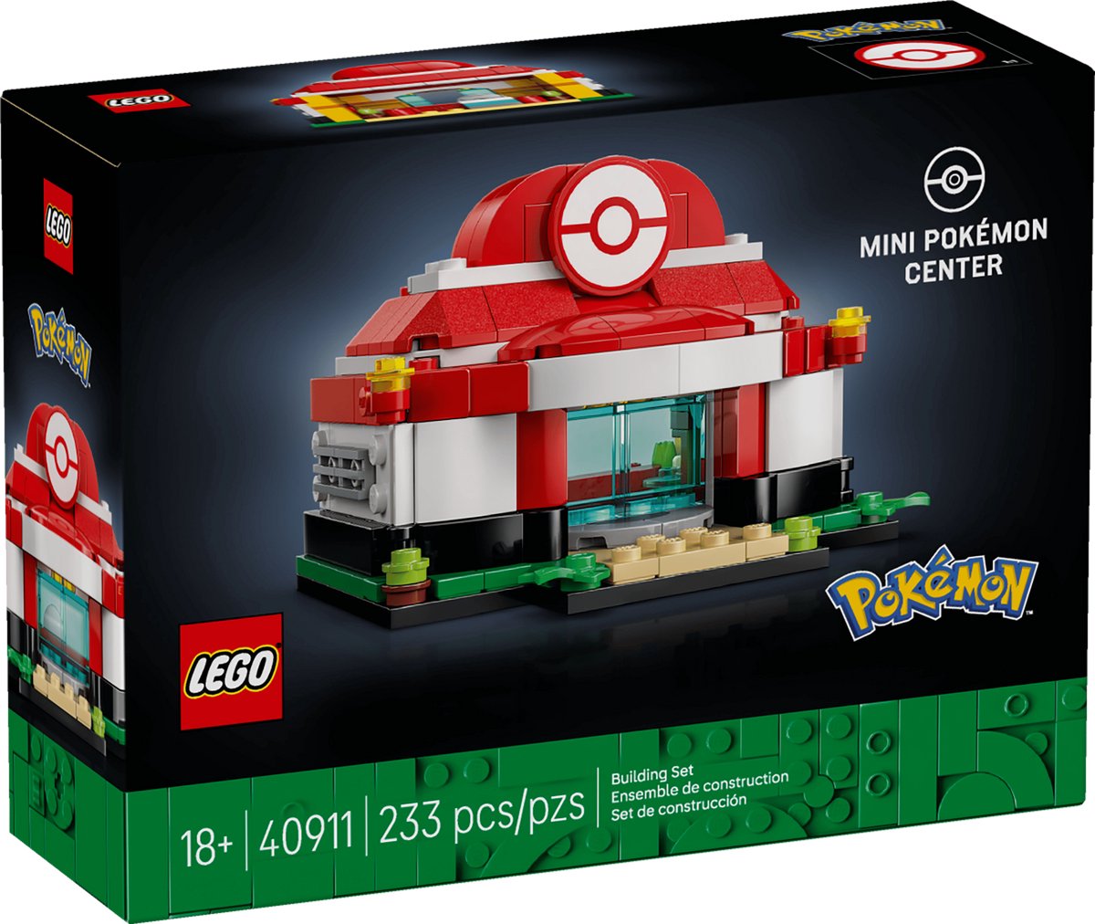 LEGO 40911 Pokémon - Mini Pokémon Center