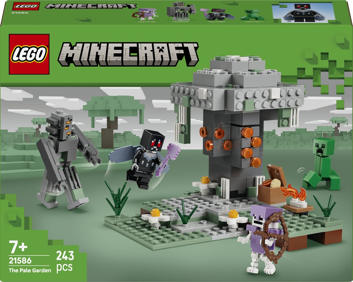 LEGO Minecraft - De Bleke Tuin Videogame Bouwpakket voor Kinderen en Decoratie - 21586
