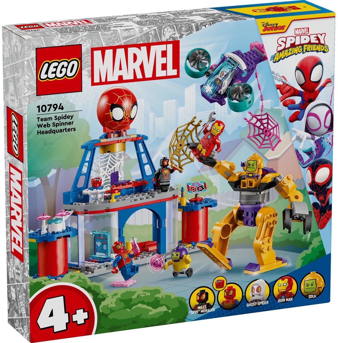 LEGO Marvel Team Spidey webspinner hoofdkwartier - 10794