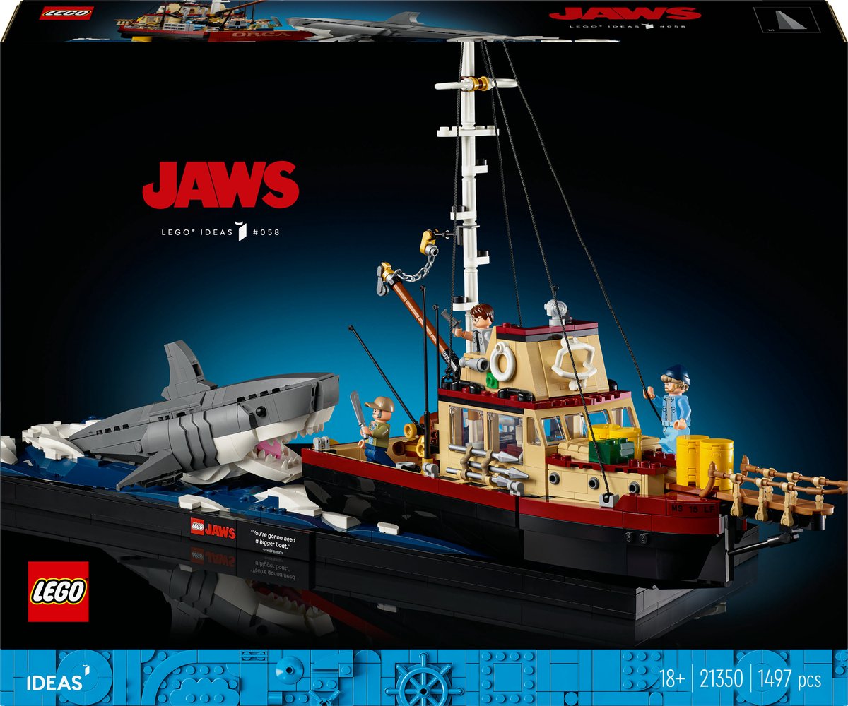 LEGO 21350 Jaws - LEGO Ideas