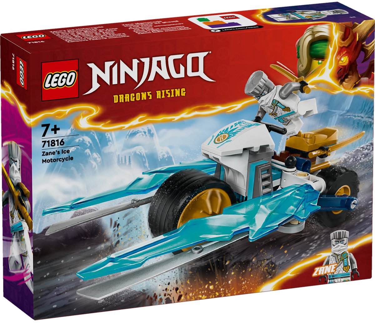LEGO NINJAGO® - Zane's ijsmotor speelgoedset - 71816