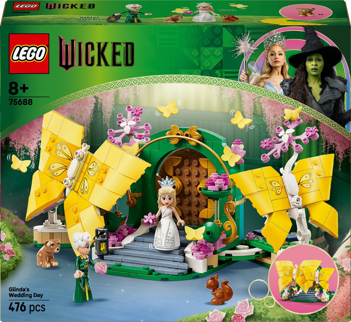 LEGO® Wicked Glinda's Trouwdag, Vlinderspeelgoed - 75688