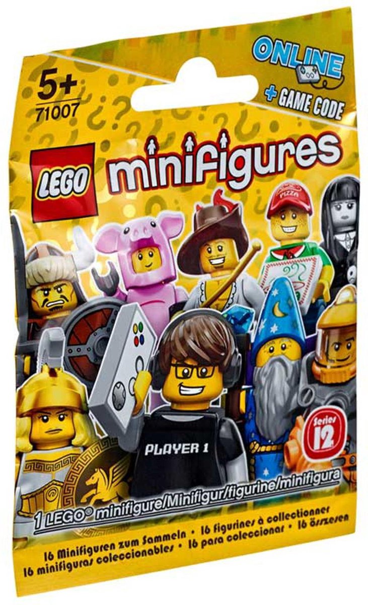 LEGO 71007 Minifigures Serie 12 (Verrassingszakje, 1 Minifiguur per verpakking)