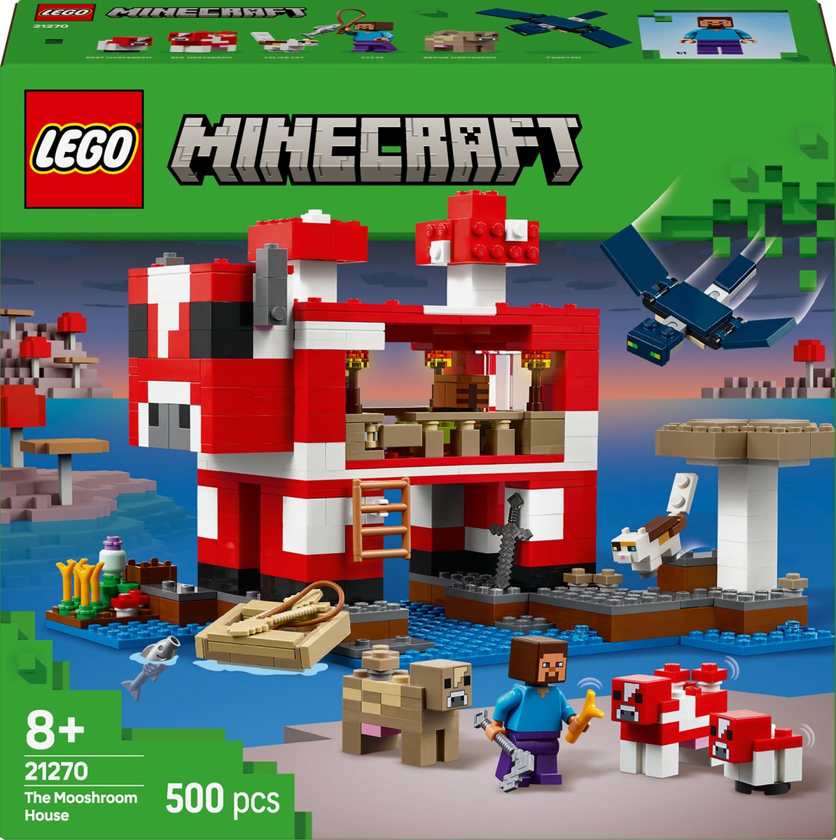 LEGO Minecraft Het Mooshroom huis - 21270