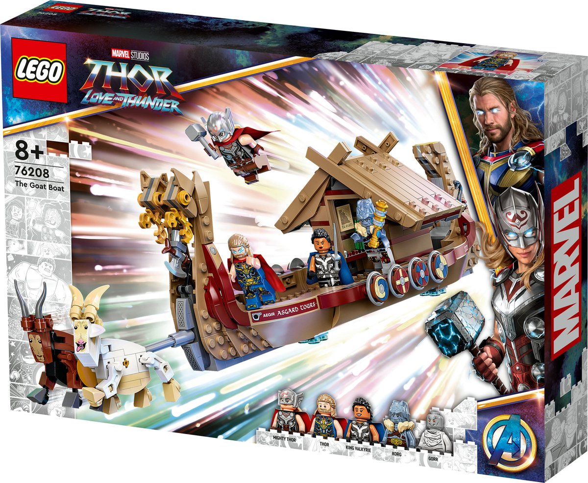 LEGO Marvel Thor Het Geitenschip - 76208