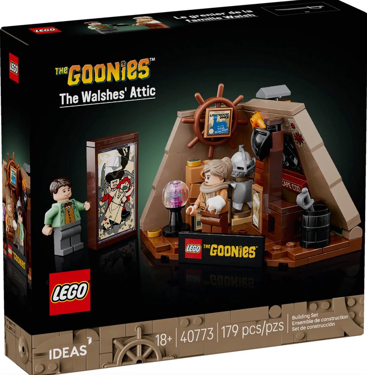 LEGO 40773 Ideas - De Goonies: De zolder van de familie Walsh