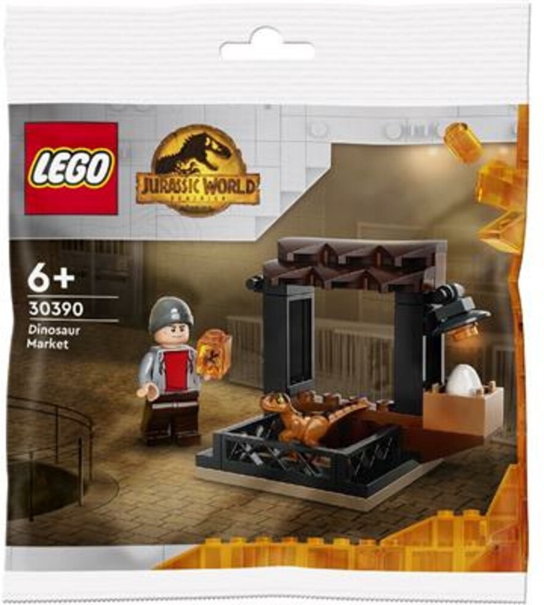 LEGO Jurassic World Dominion 30390 - Dinosaurus Markt (polybag)