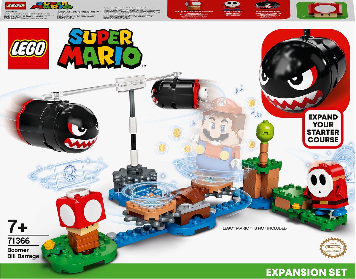 LEGO Super Mario Uitbreidingsset Boomer Bill Spervuur - 71366