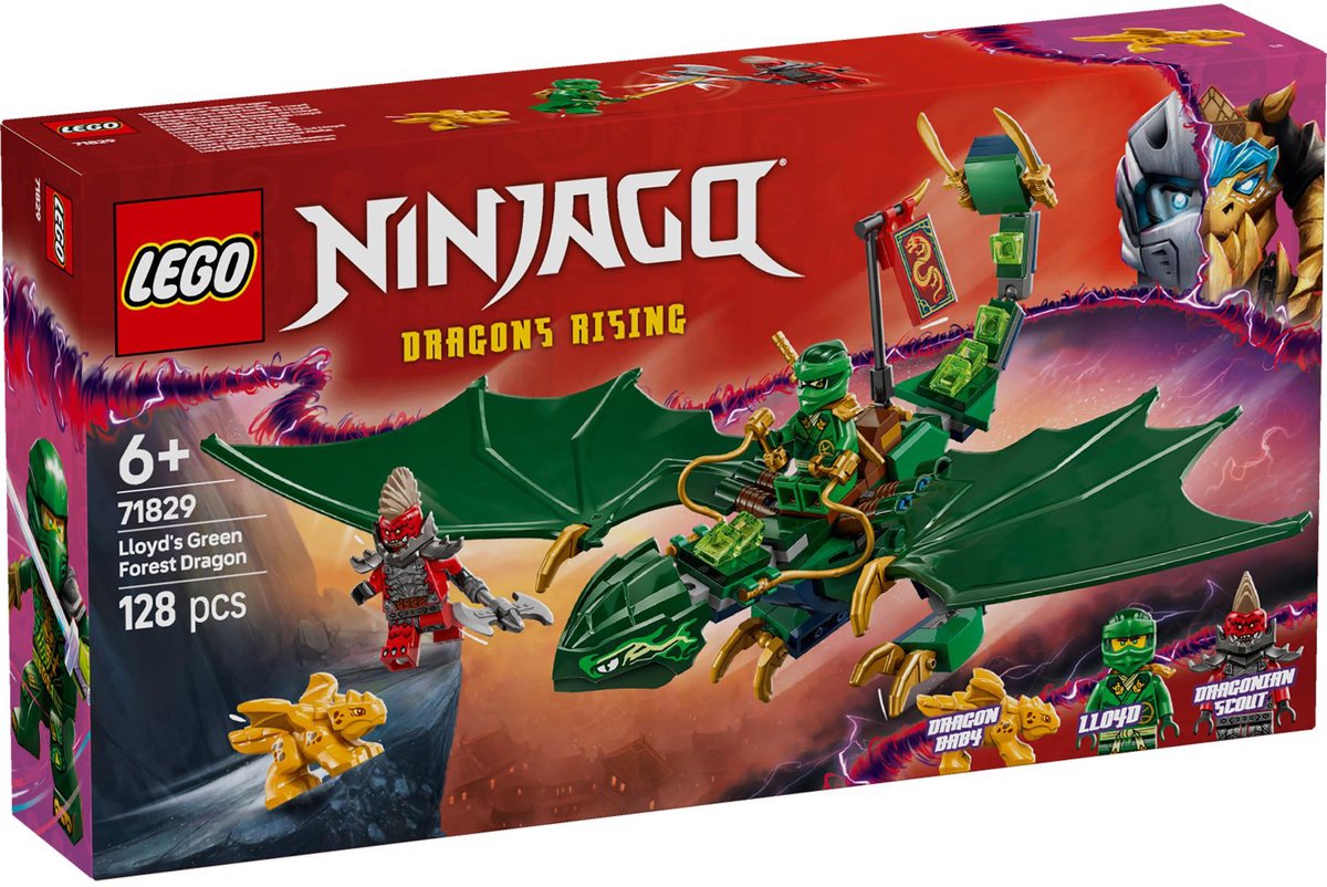 LEGO NINJAGO Lloyds groene bosdraak - 71829