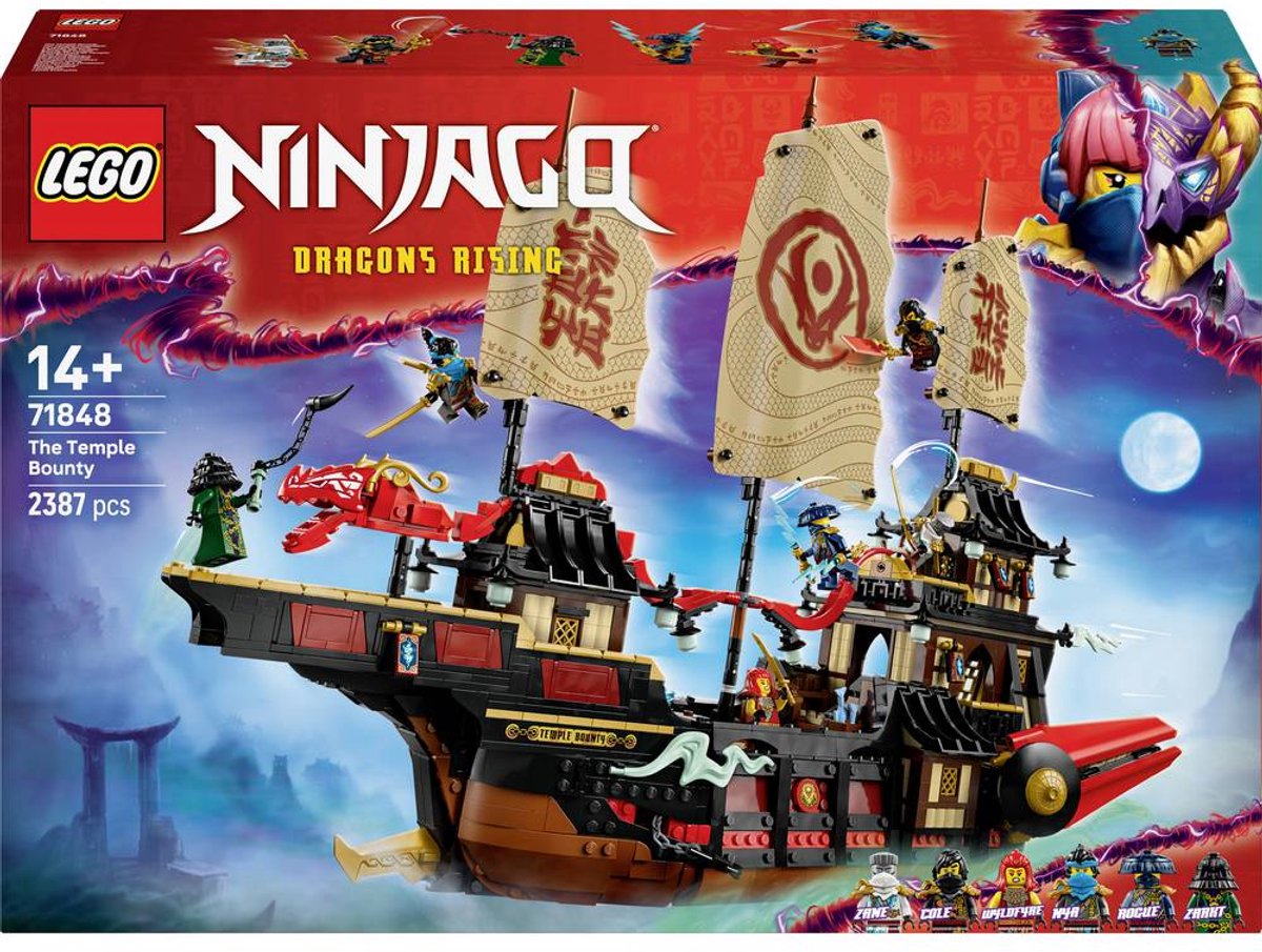 LEGO® NINJAGO 71848 De tempelvluchtregelaar