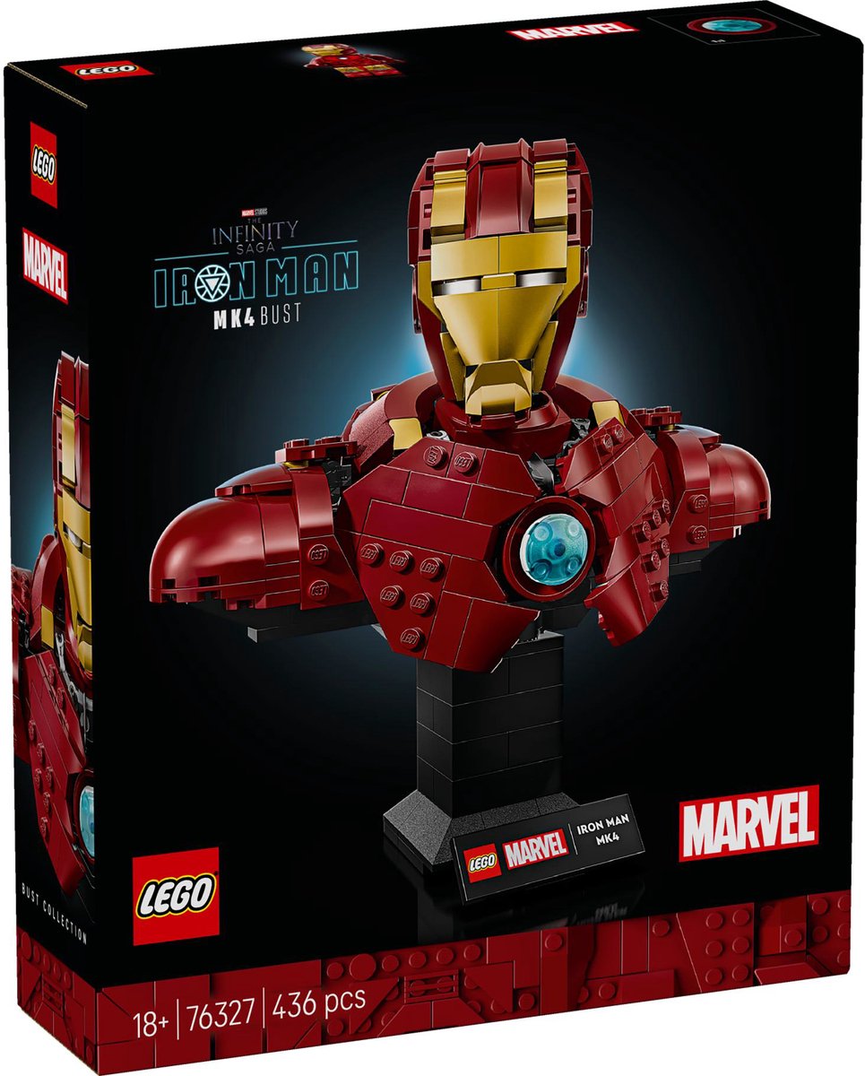 LEGO Marvel Iron Man MK4 buste - 76327