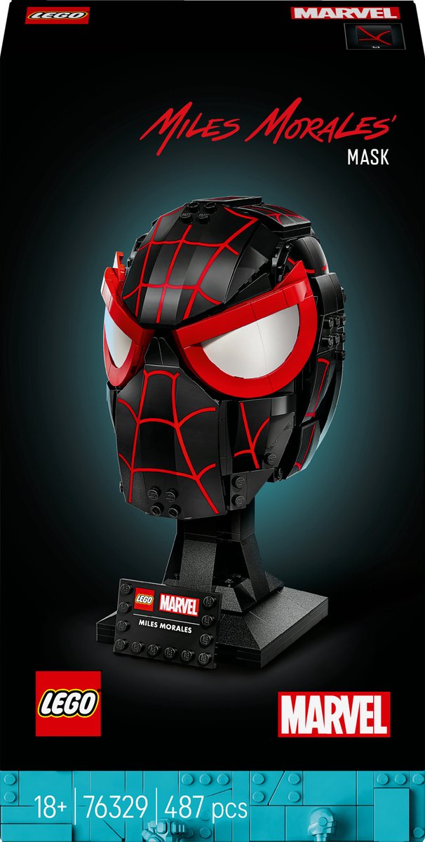 LEGO® Marvel Miles Morales Masker, Bouwset - 76329