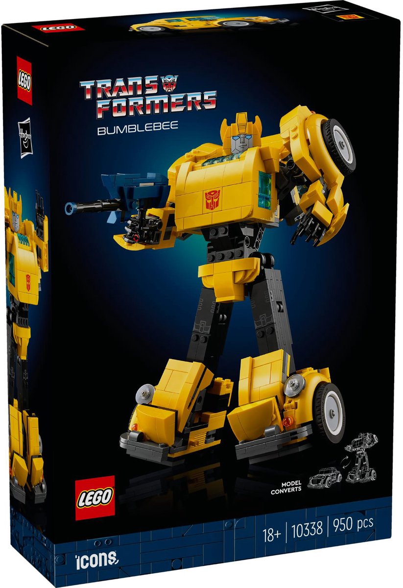 LEGO Icons Transformers Bumblebee - 10338