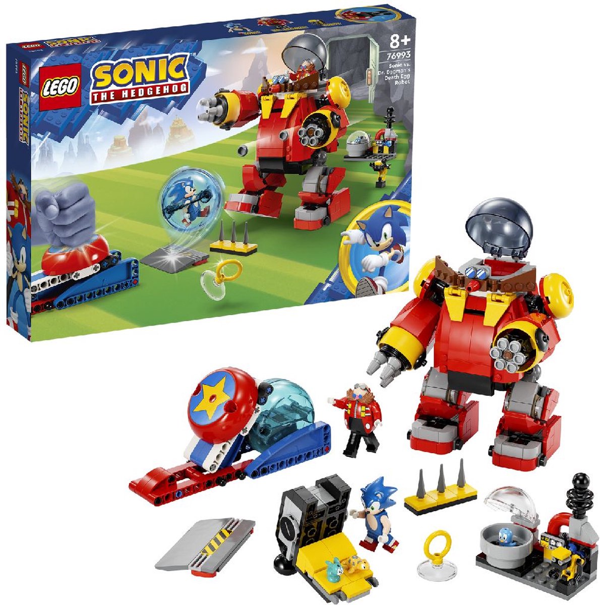 LEGO Sonic the Hedgehog Sonic vs. Dr. Eggmans eirobot - 76993