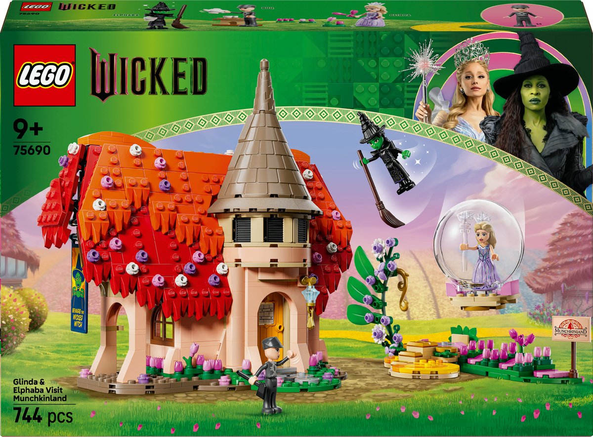 LEGO Wicked Glinda en Elphaba Bezoeken Munchkinland Set - 75690