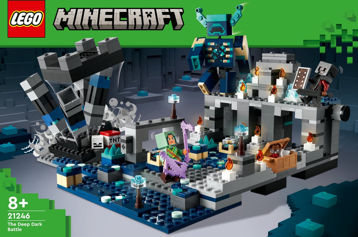 LEGO Minecraft 21246 - Het duistere gevecht
