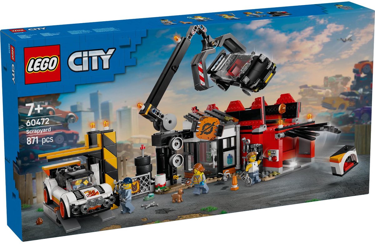 LEGO City Schroothoop met auto's set vanaf 7 jaar - 60472